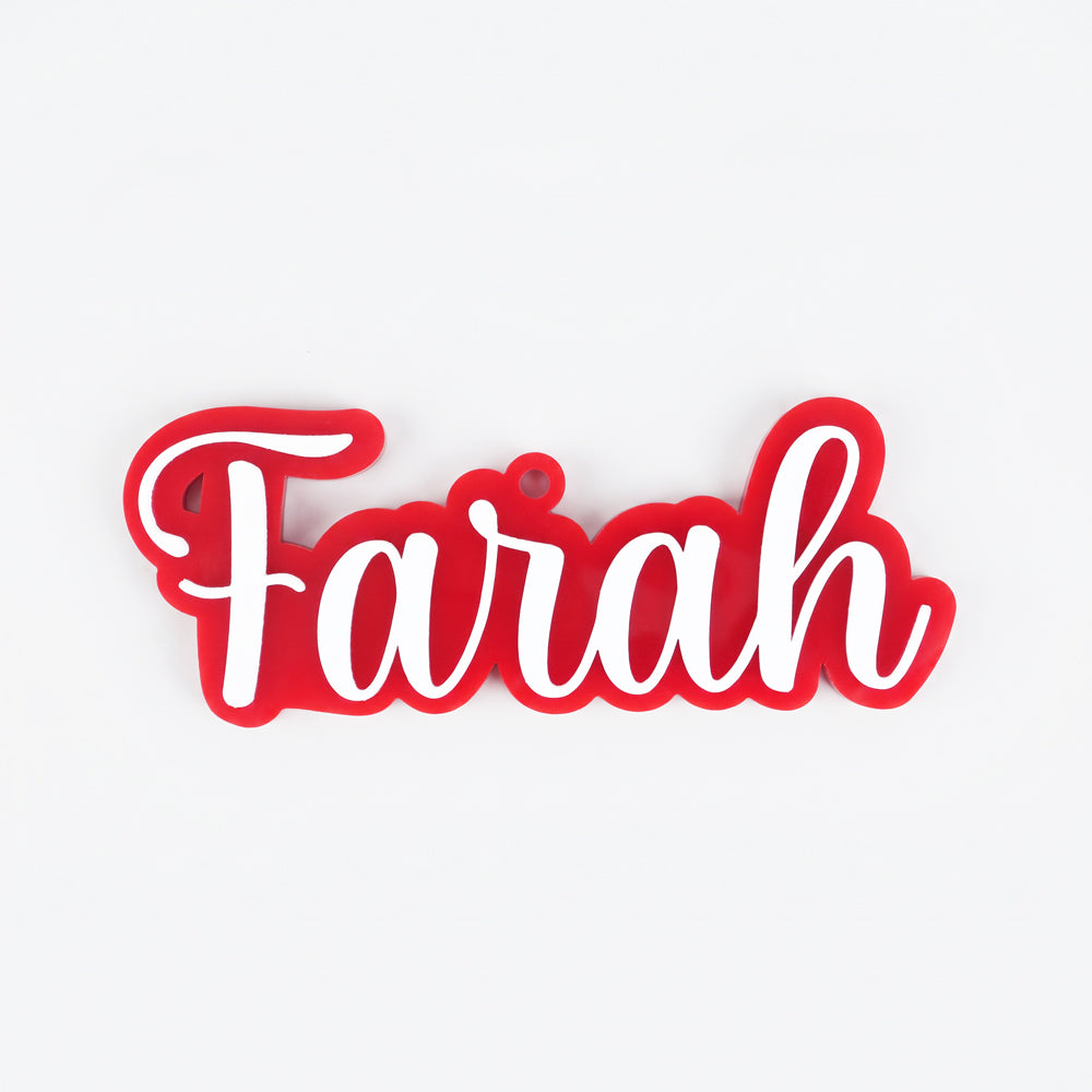 Name Christmas Ornament