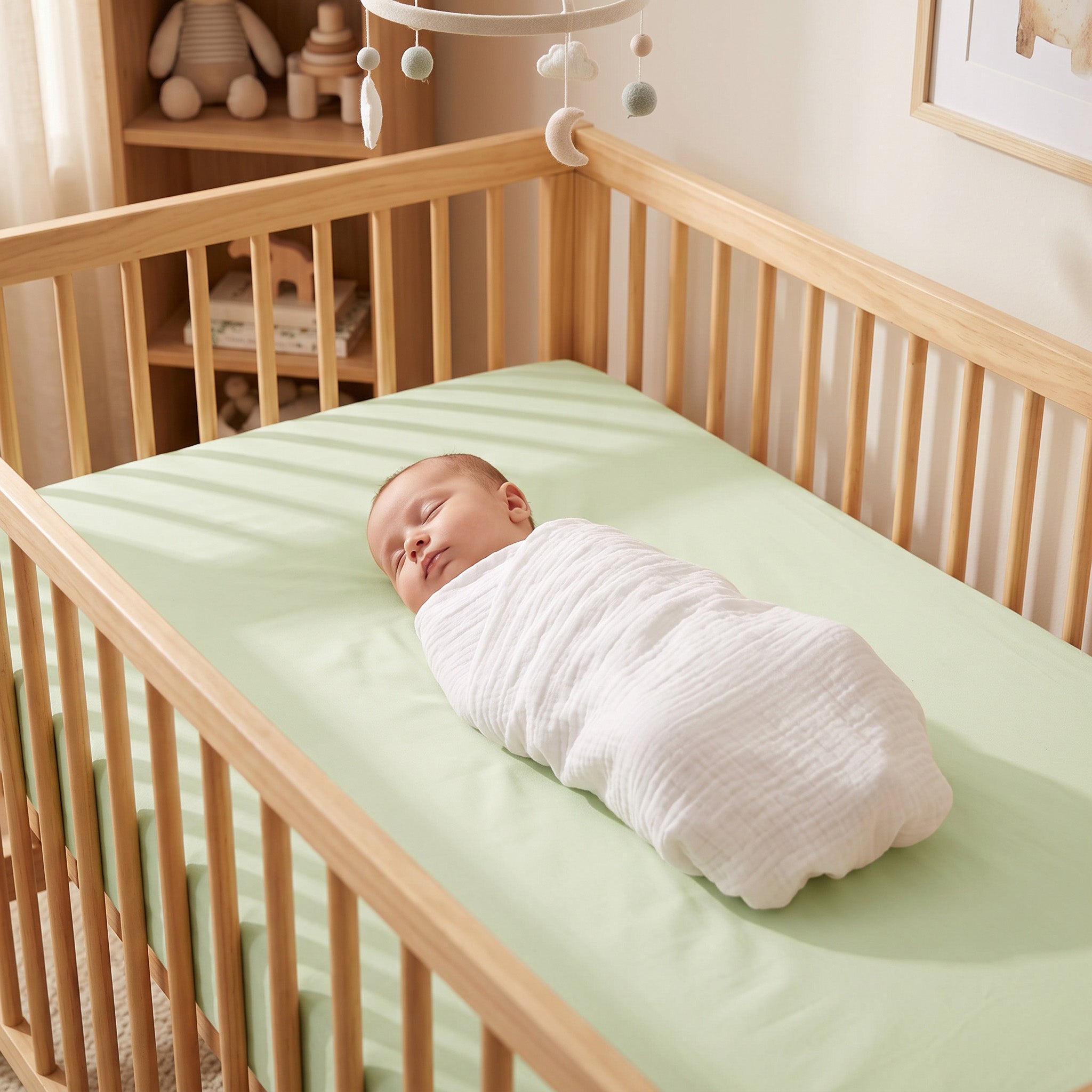 Solid Designs Crib Sheets