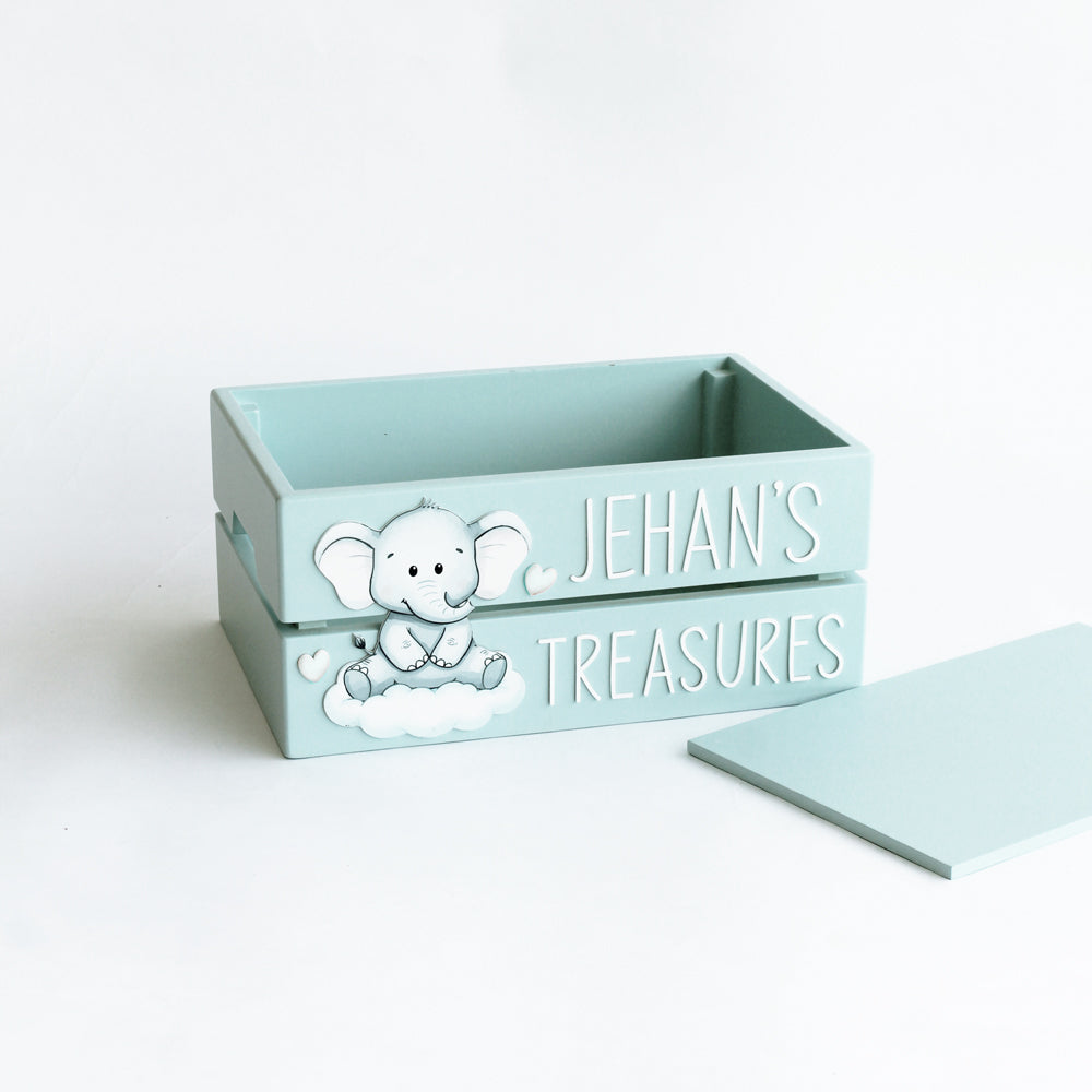 My Treasure Box - Blue - Ellie