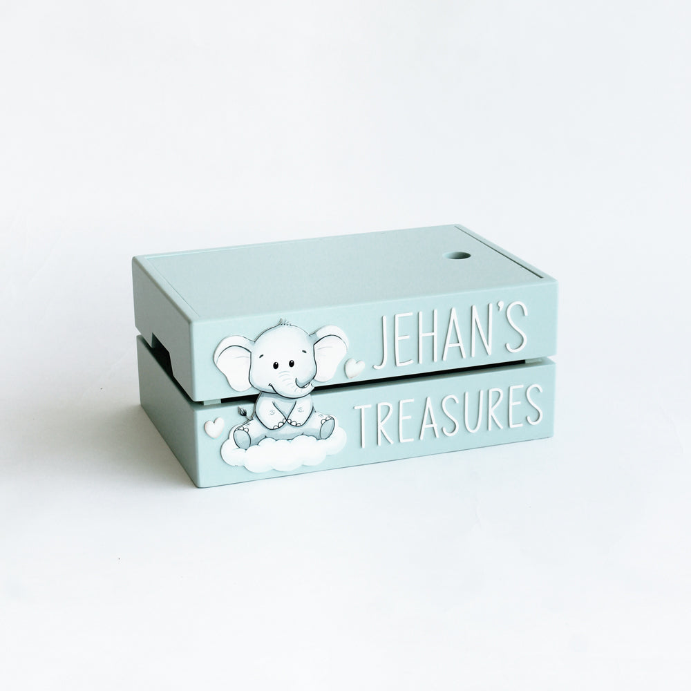 My Treasure Box - Blue - Ellie