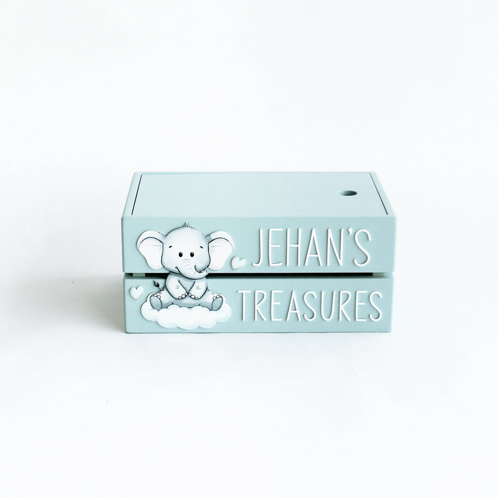 My Treasure Box - Blue - Ellie