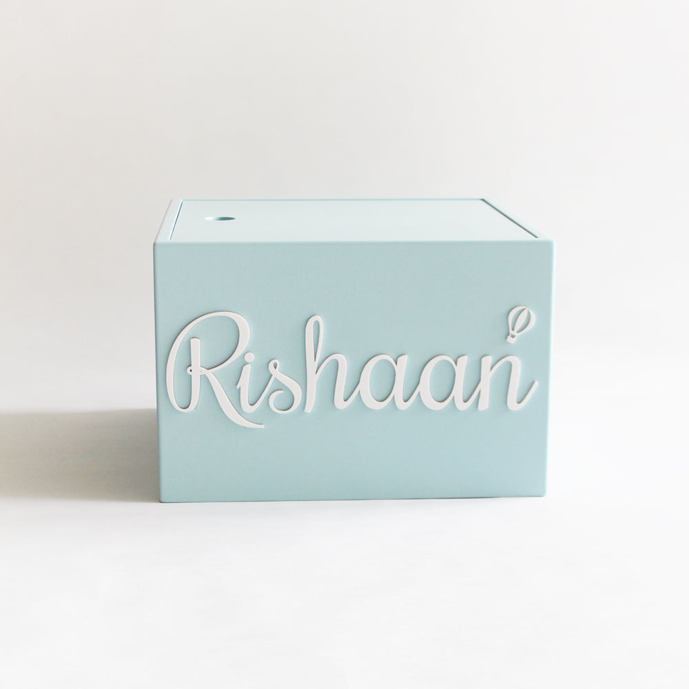 Personalized Star Box - Blue