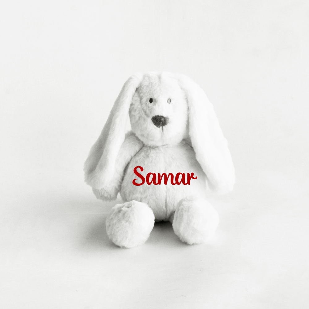 Christmas Name Bunny - Red Belly