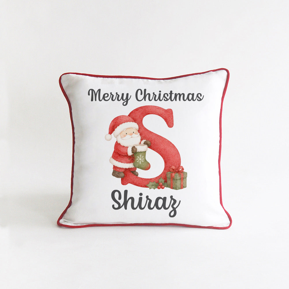 Christmas Alphabet Cushion