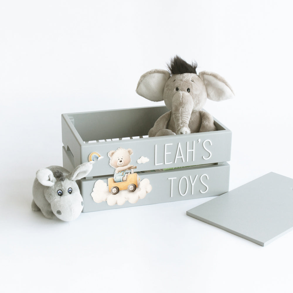 My Toy Box - Grey - Teddy