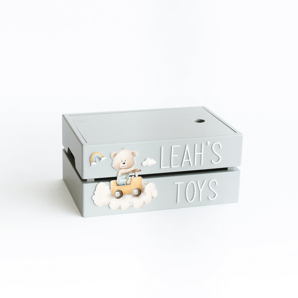 My Toy Box - Grey - Teddy