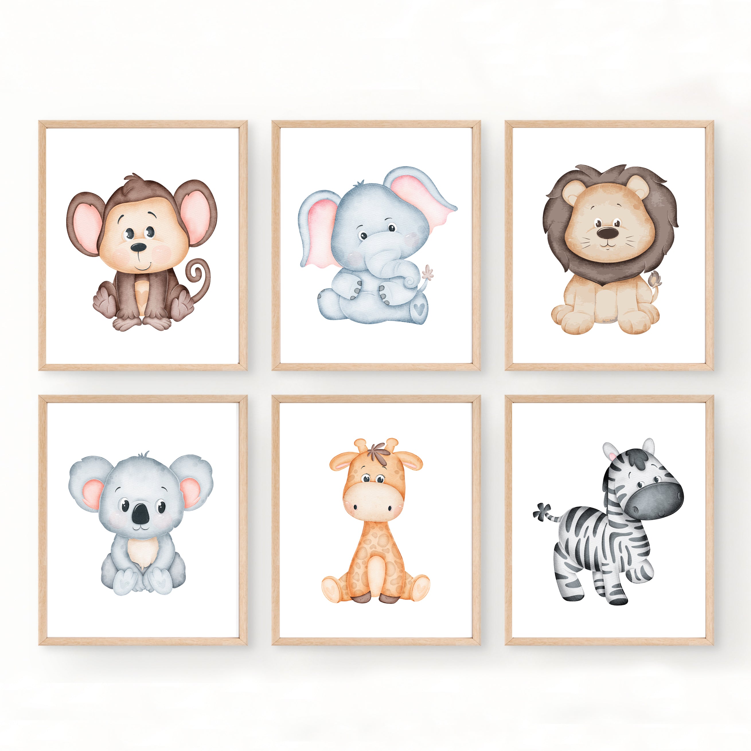 Cutie Jungle Frames Set