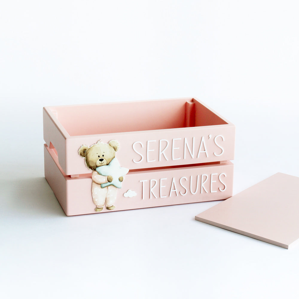 My Treasure Box - Pink - Teddy