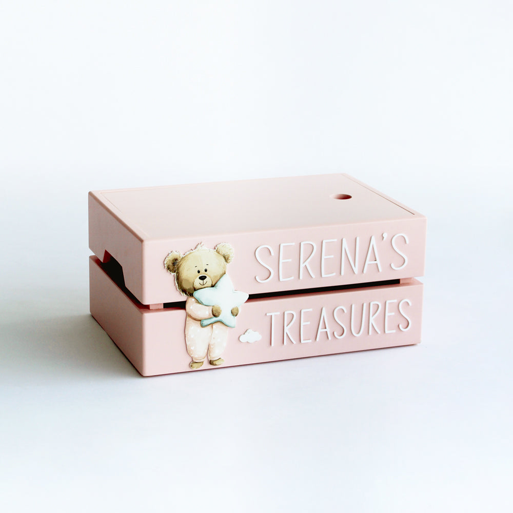 My Treasure Box - Pink - Teddy