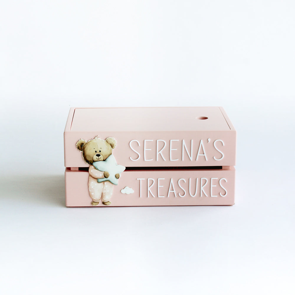 My Treasure Box - Pink - Teddy