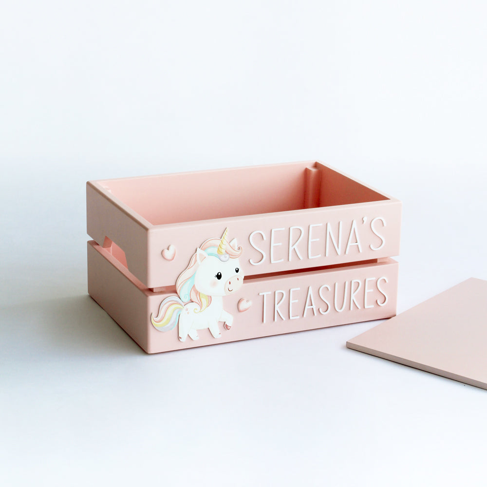My Treasure Box - Pink - Unicorn
