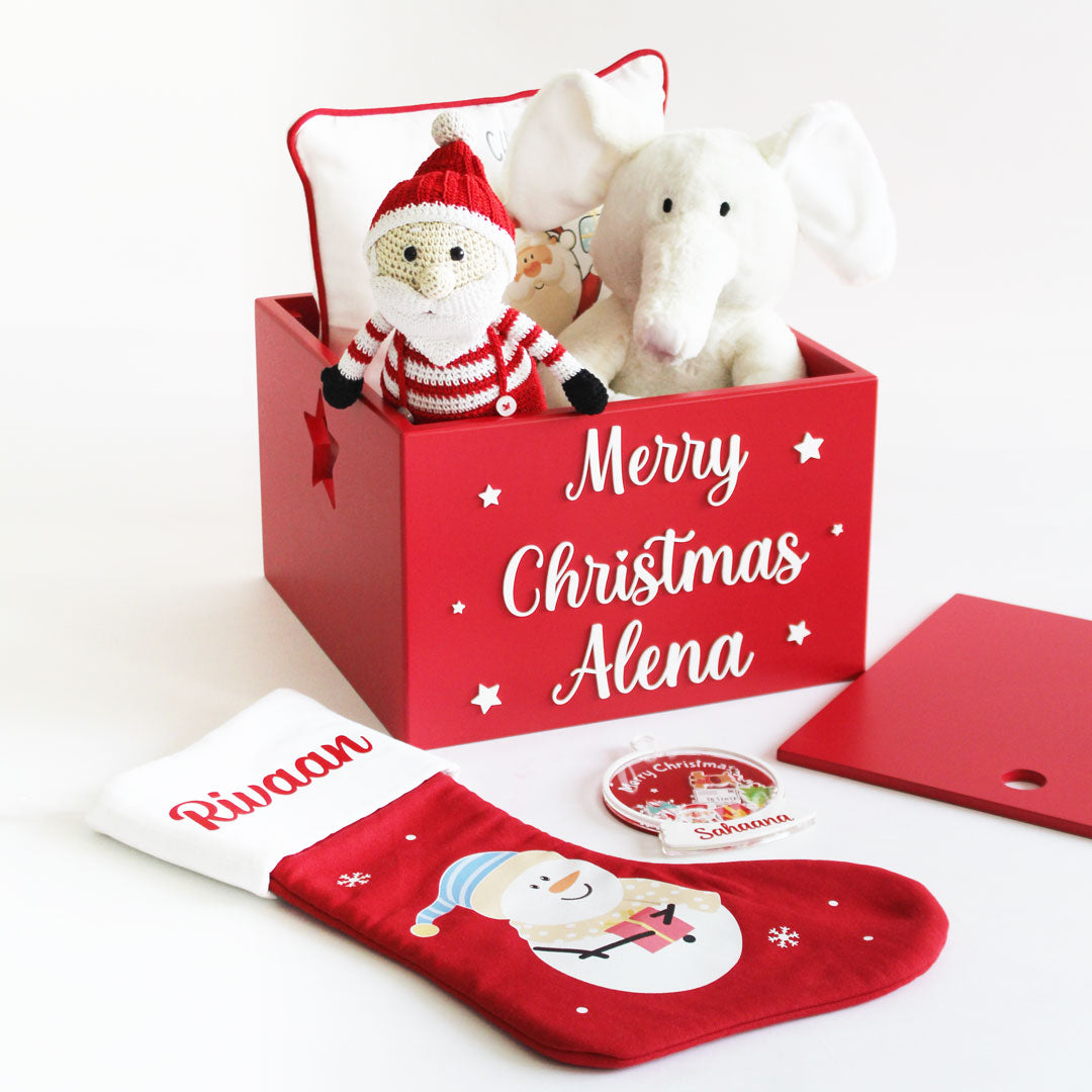 Merry Christmas Star Box