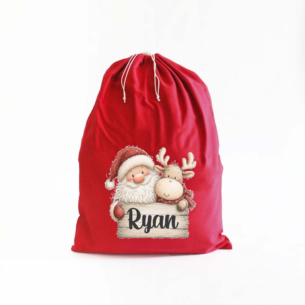 Personalized Santa Sack - Santa