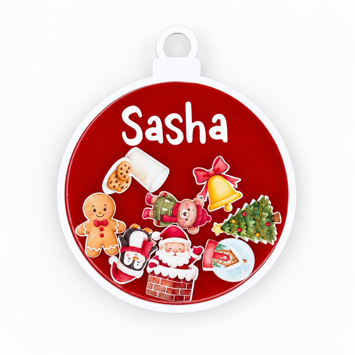 Round Shaker Ornament - Characters