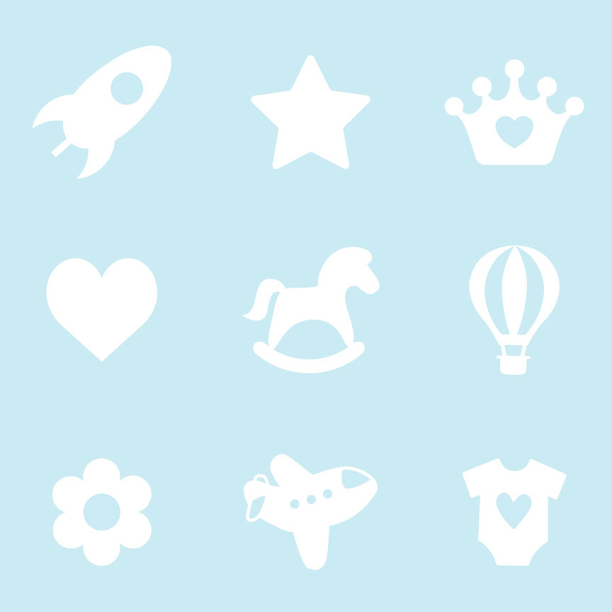 Personalized Star Box - Blue