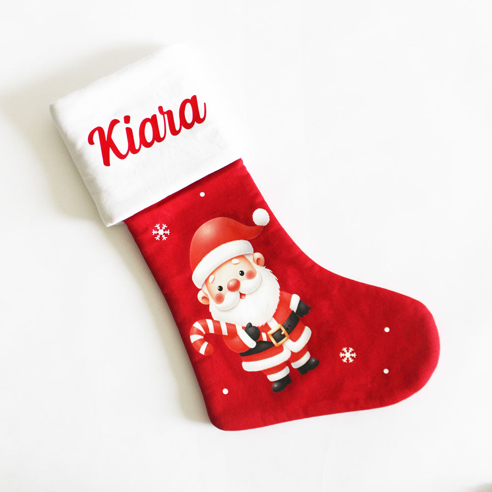 Adorable Christmas Stocking - Santa