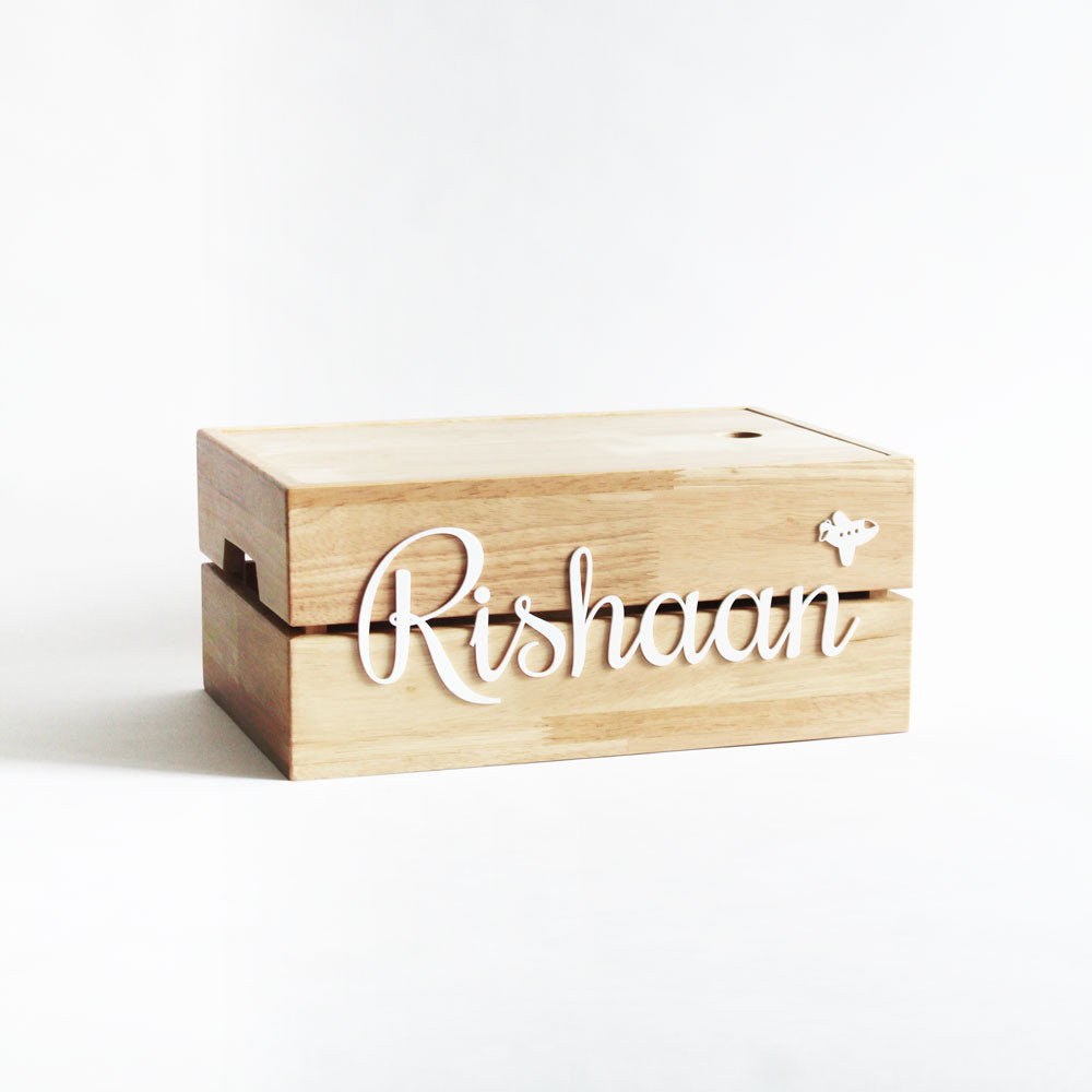 Personalized Name Box - Wooden