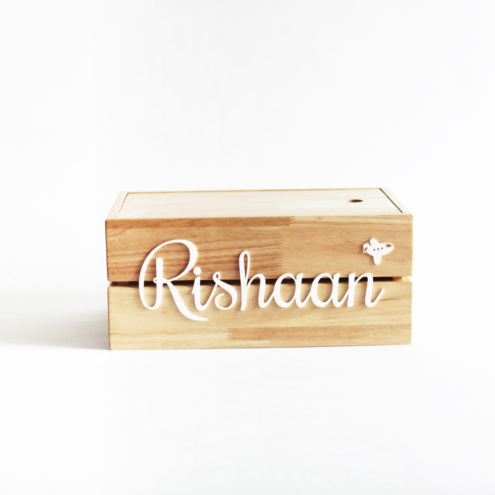 Personalized Name Box - Wooden