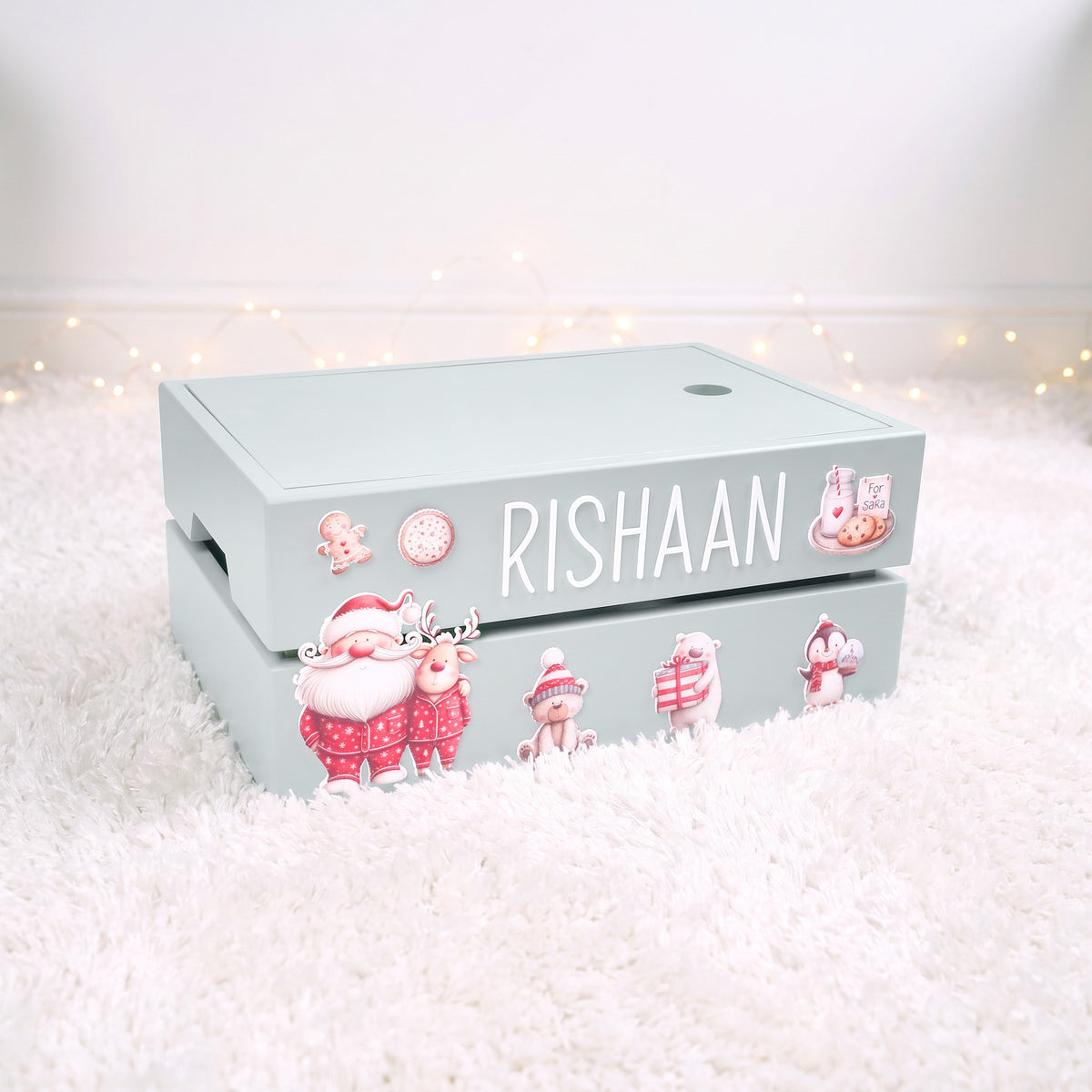 Santa & Friends Theme - Grey