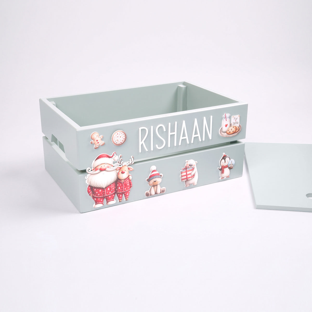 Santa & Friends Theme - Grey