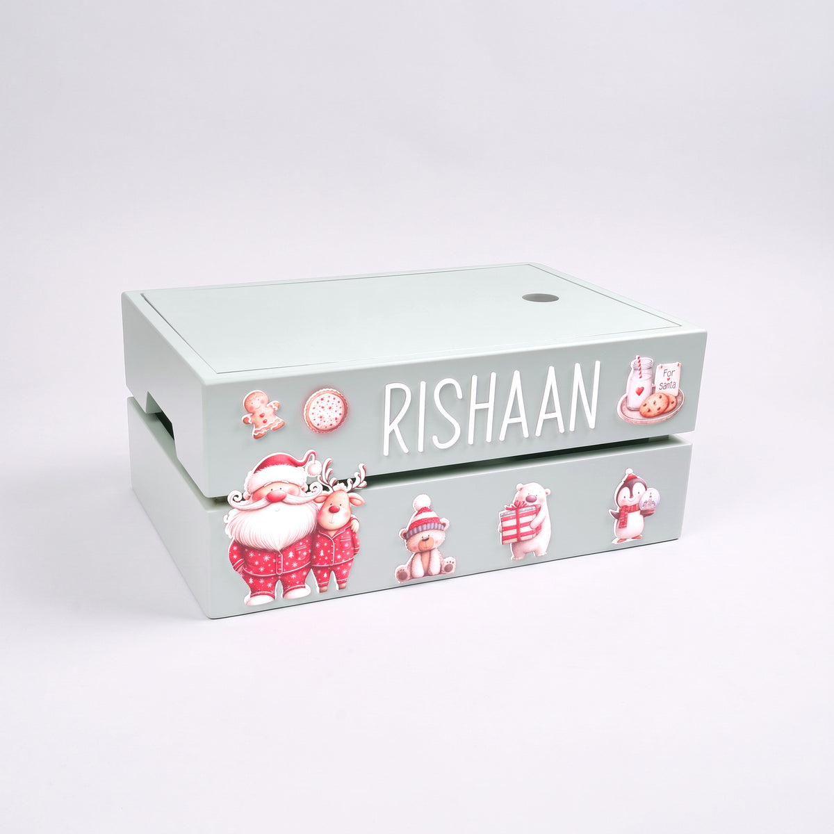 Santa & Friends Theme - Grey