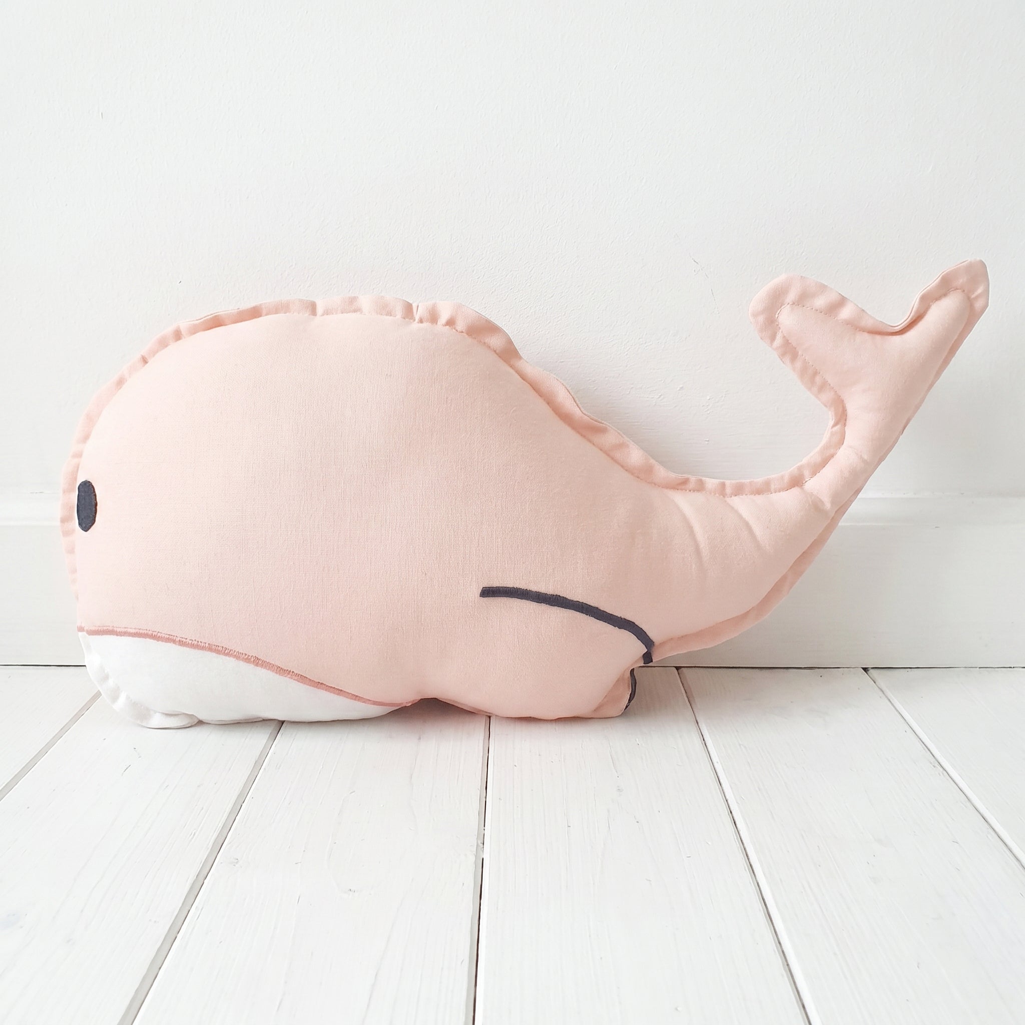Pink Whale Soft Toy 1 Pcs