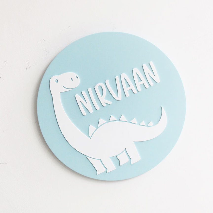 Name Sign - Dinosaur Theme