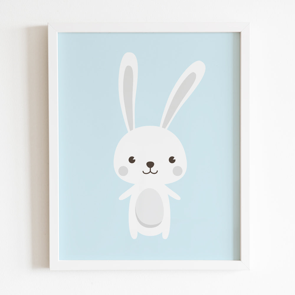 Baby Animal Frames Set - Blue