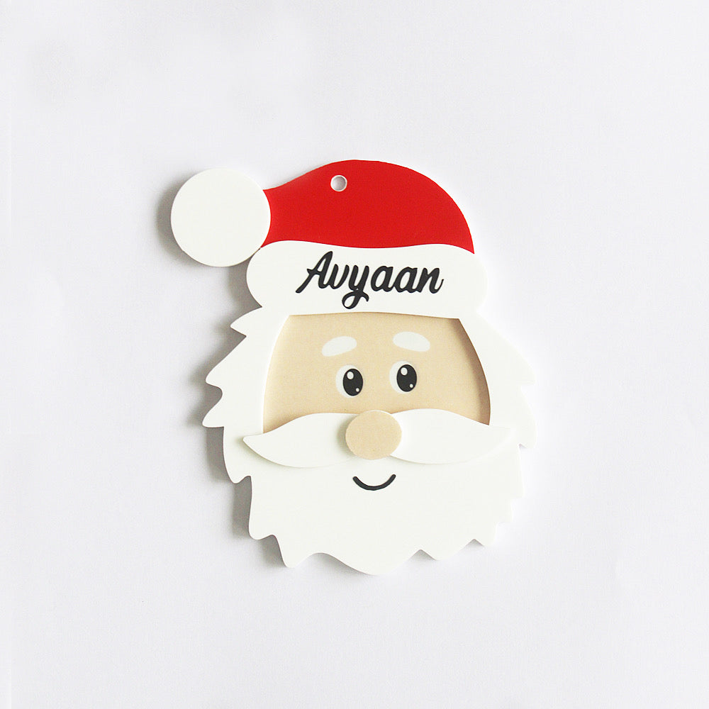 Personalized Santa Ornament