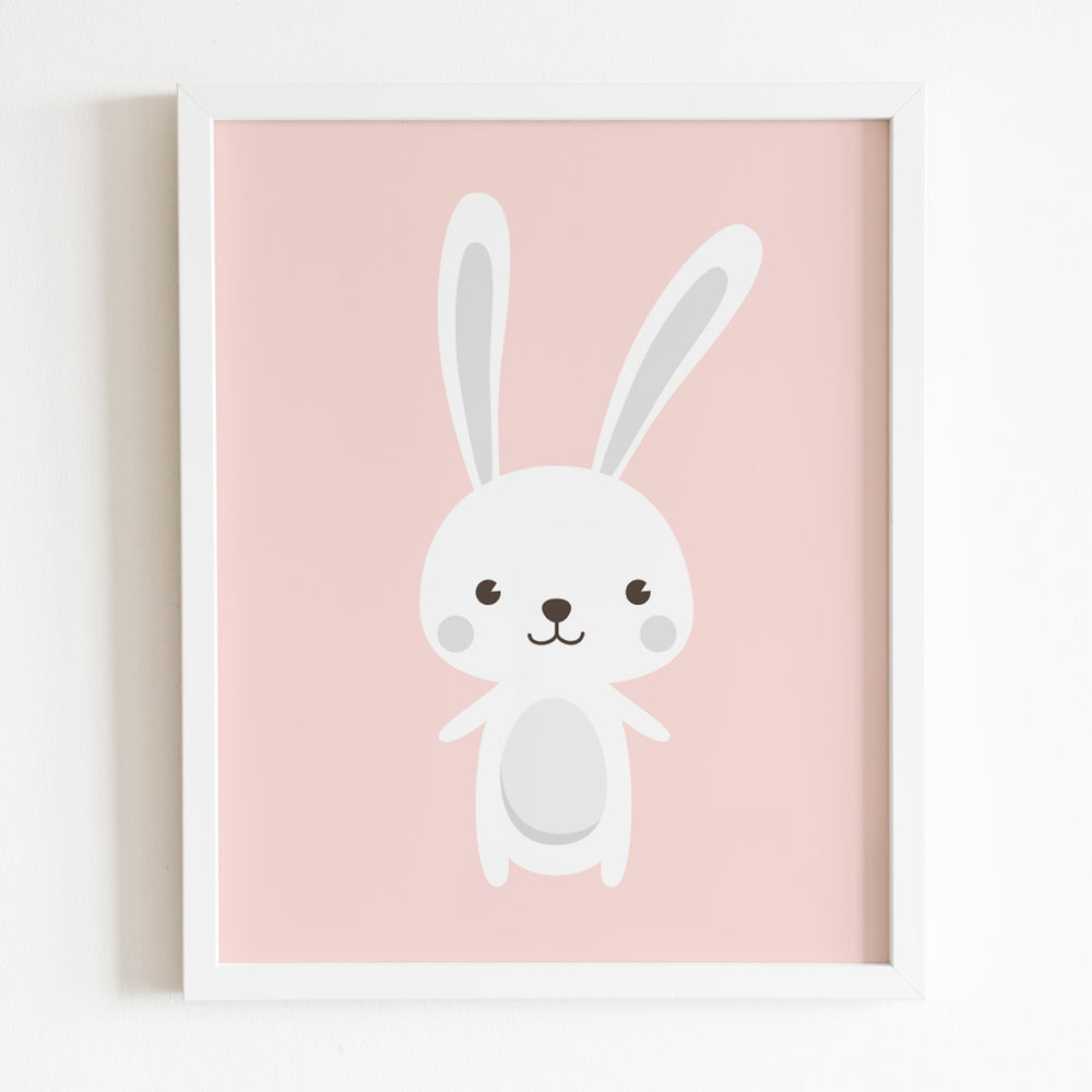 Baby Animal Frames Set - Pink