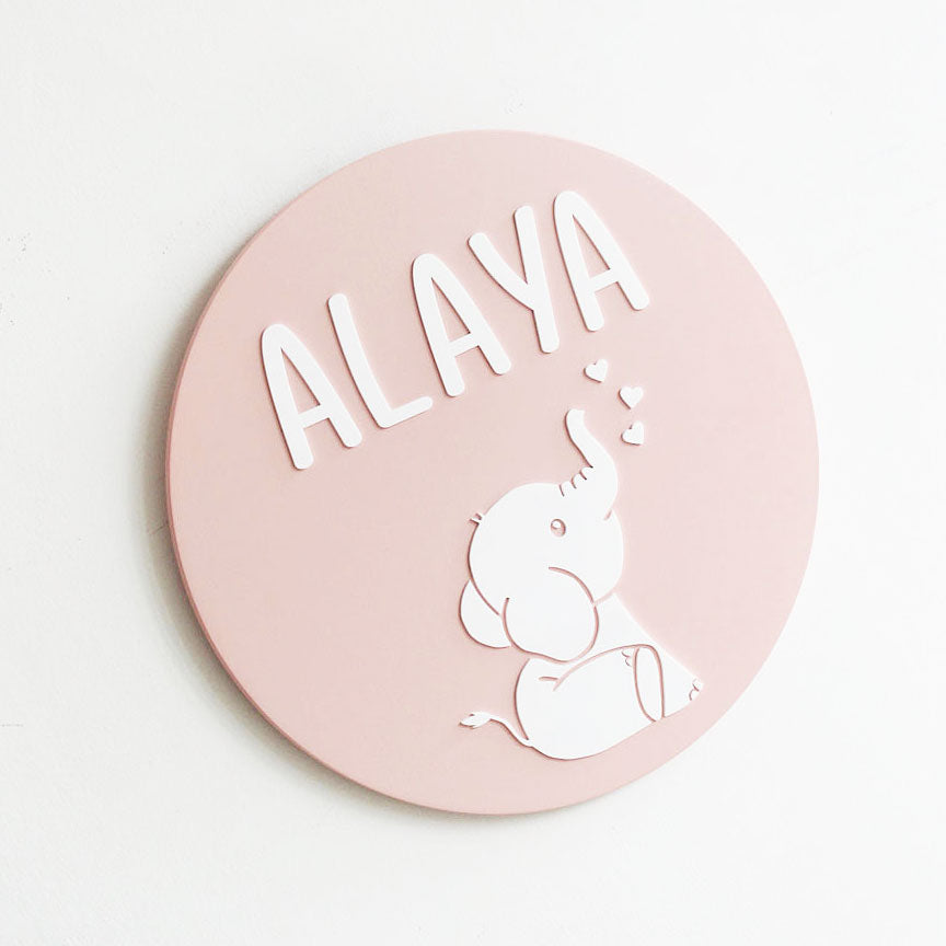 Name Sign - Ellie Theme