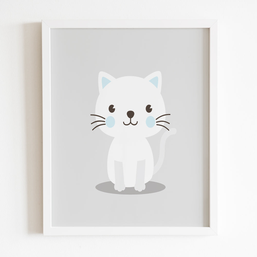 Baby Animal Frames Set - Blue