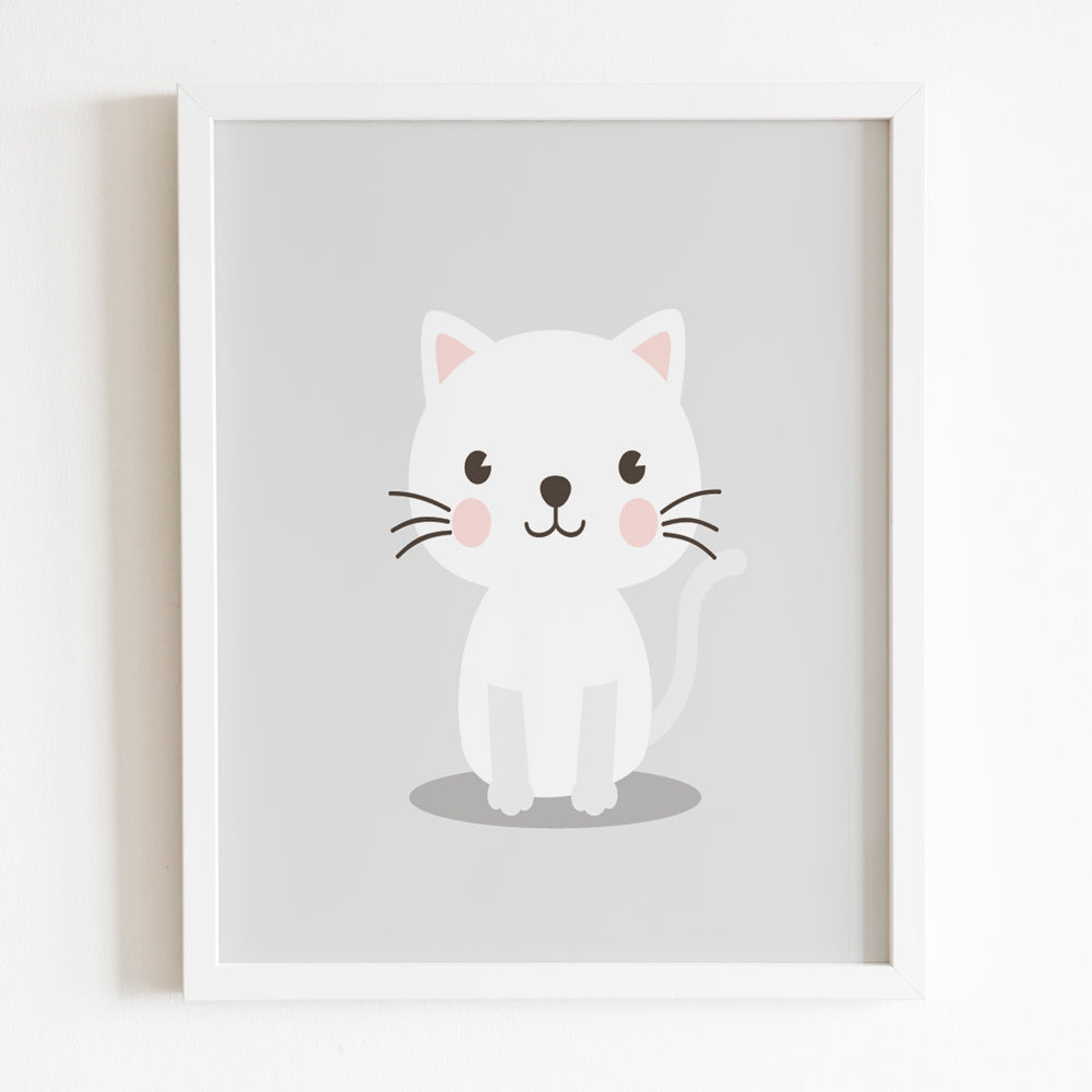 Baby Animal Frames Set - Pink