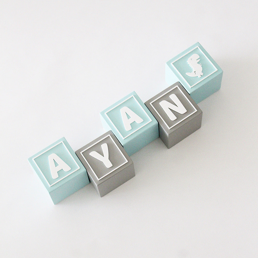 Name Blocks - Contemporary