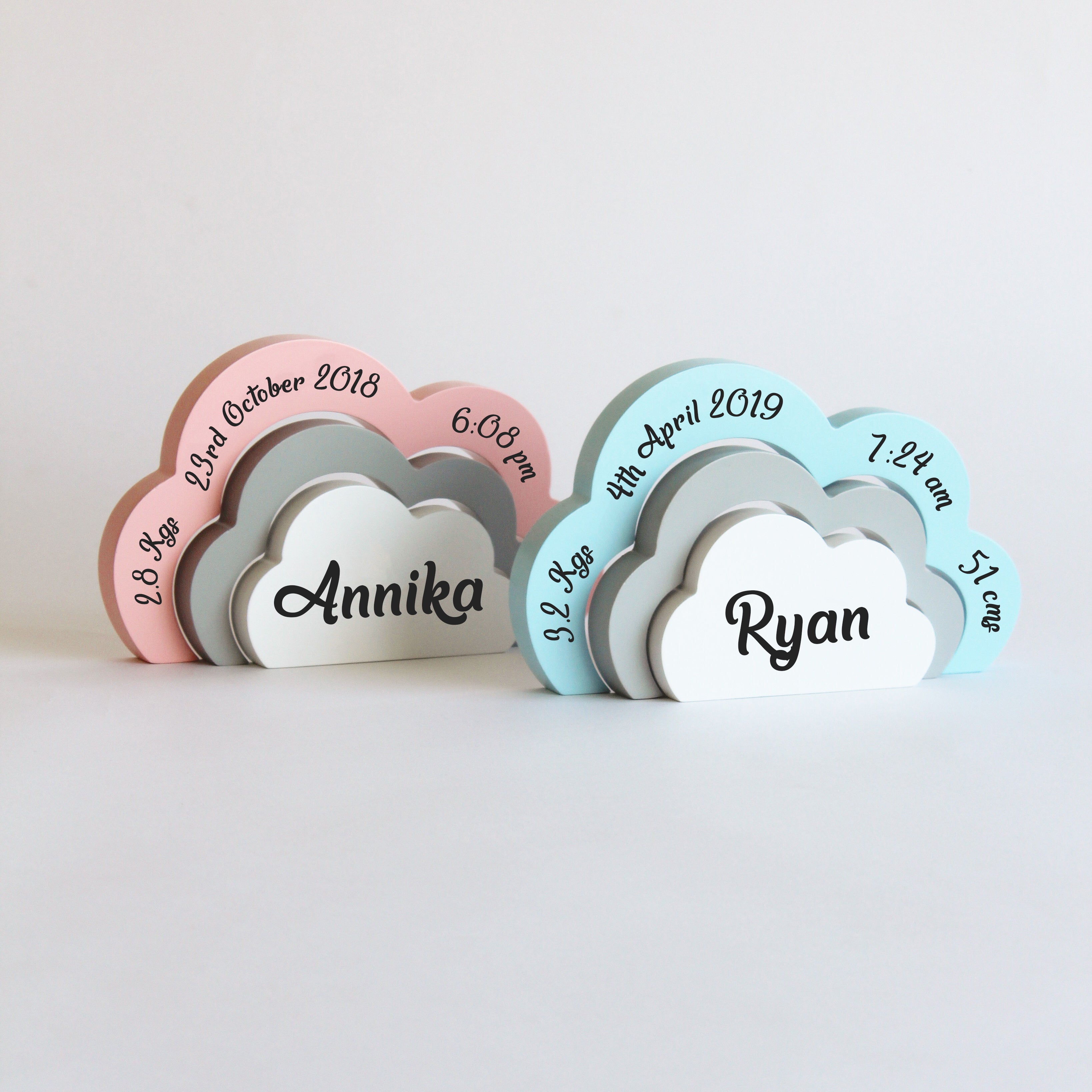 Birth Statistics Clouds