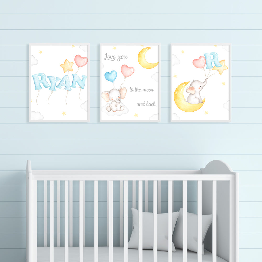 Love you to the Moon & Back Frame Set