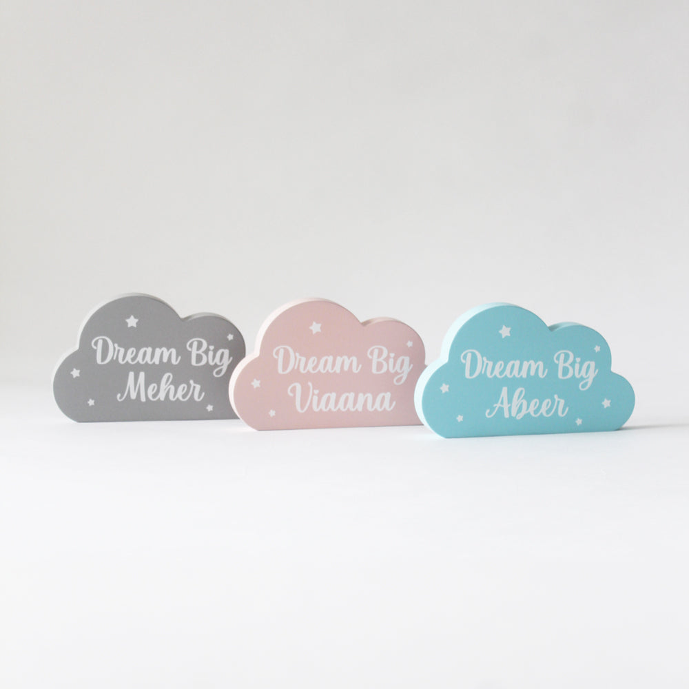 Personalized Dream Big Cloud