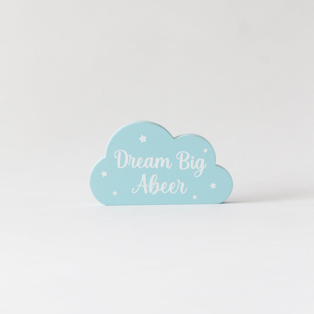 Personalized Dream Big Cloud