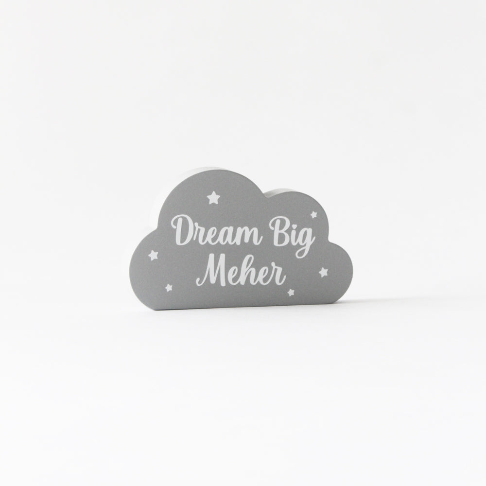 Personalized Dream Big Cloud