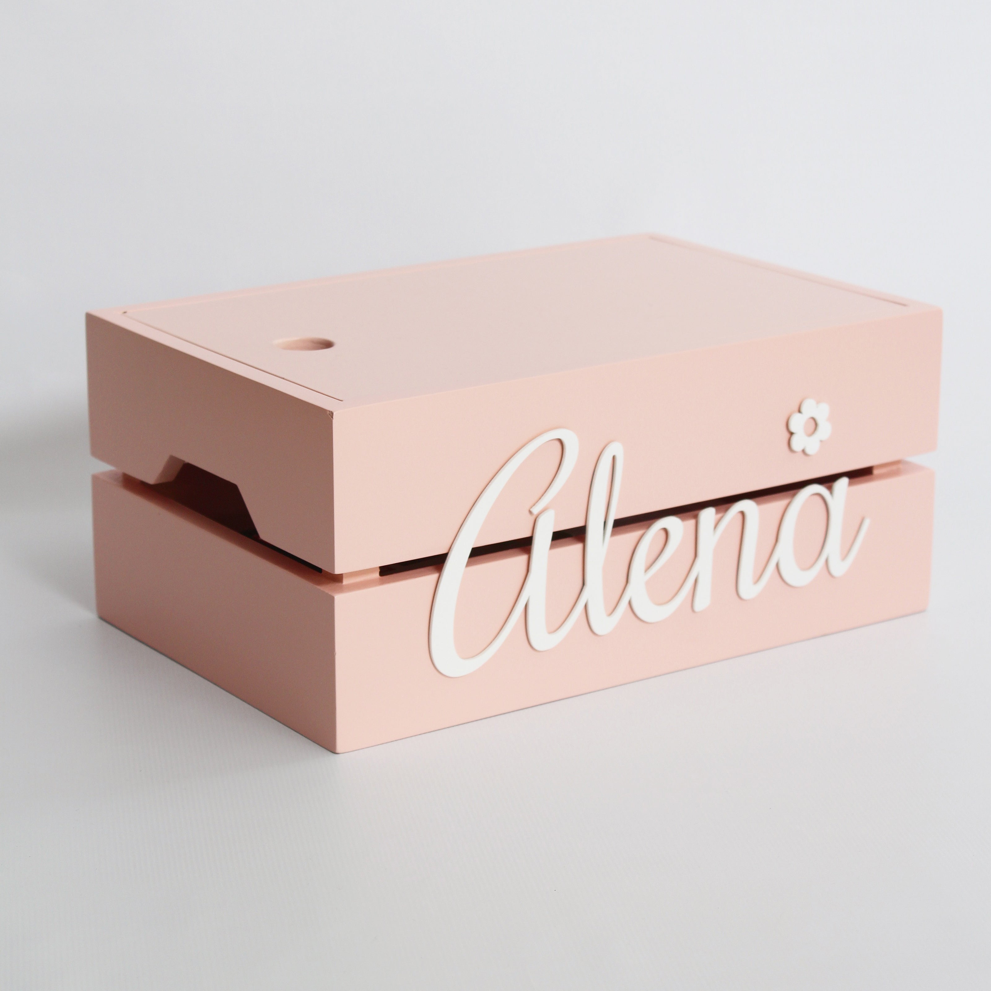 Personalized Name Box - Pink
