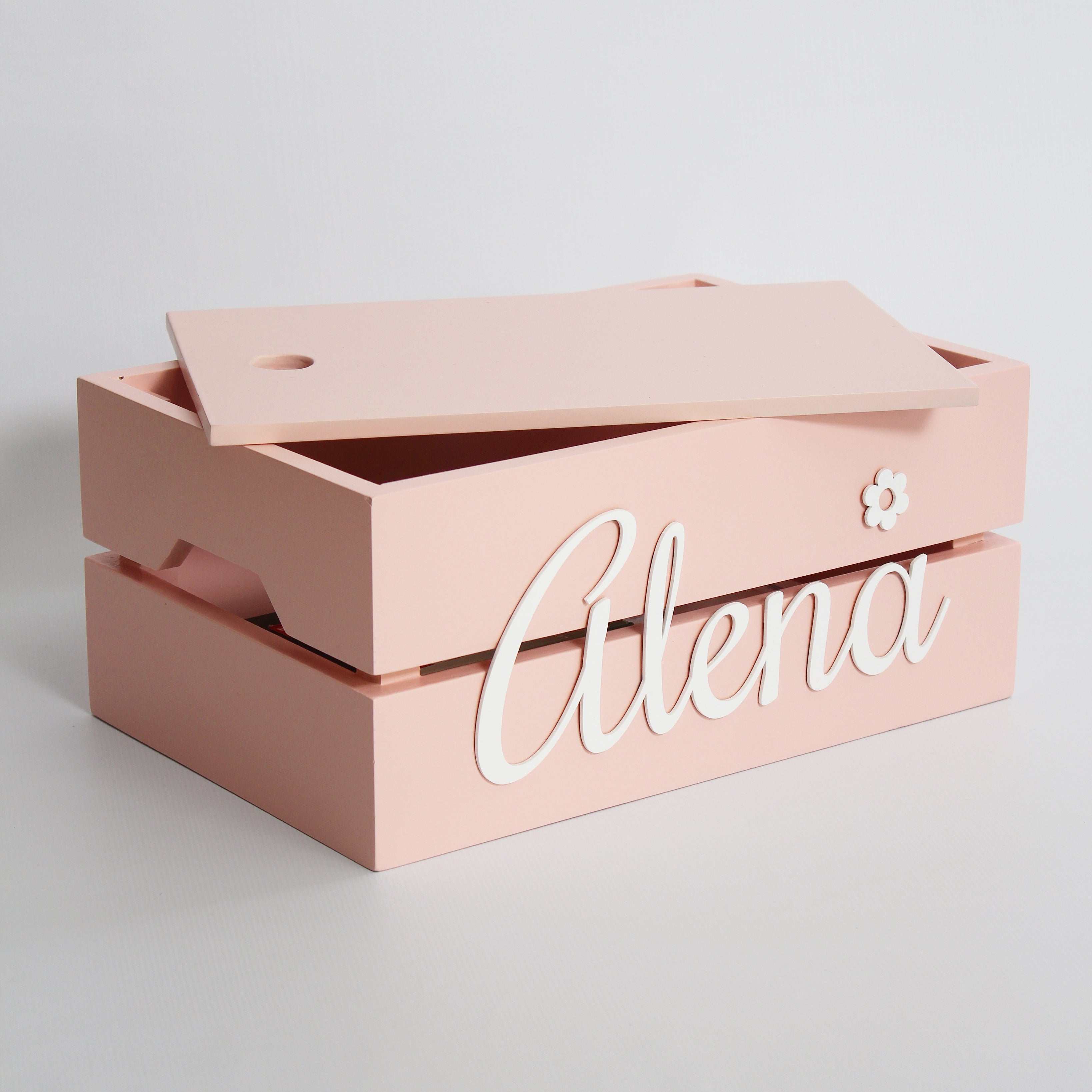 Personalized Name Box - Pink