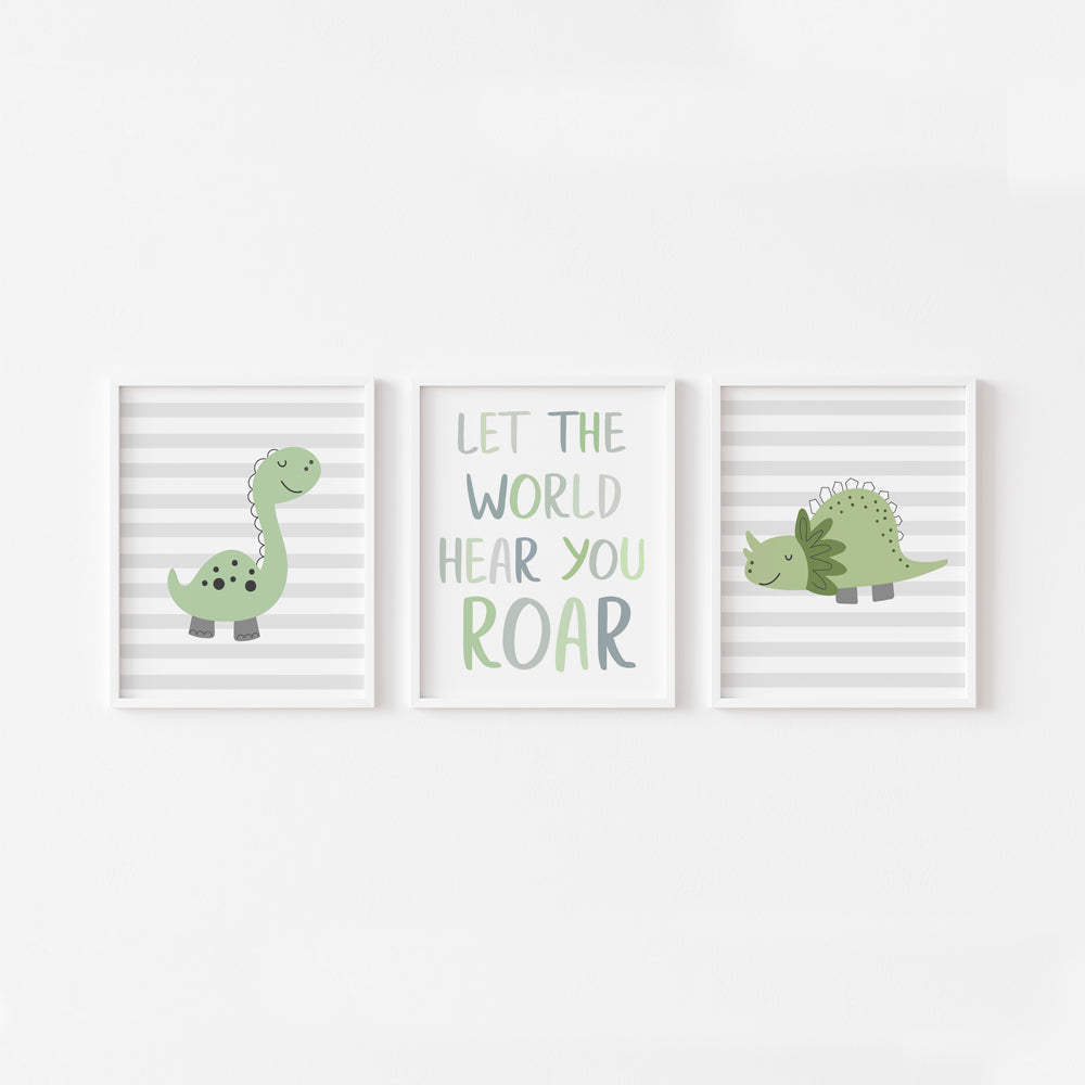 Dino World Frames Set