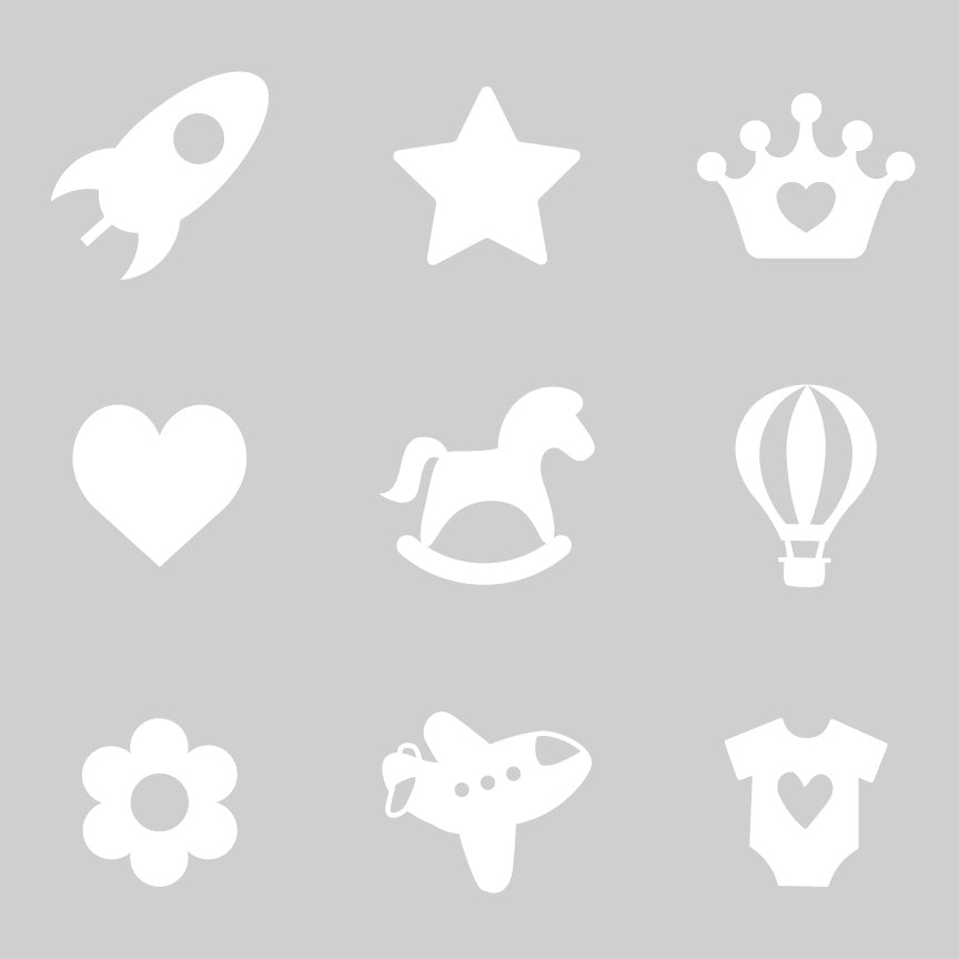 Personalized Storage Box - Grey