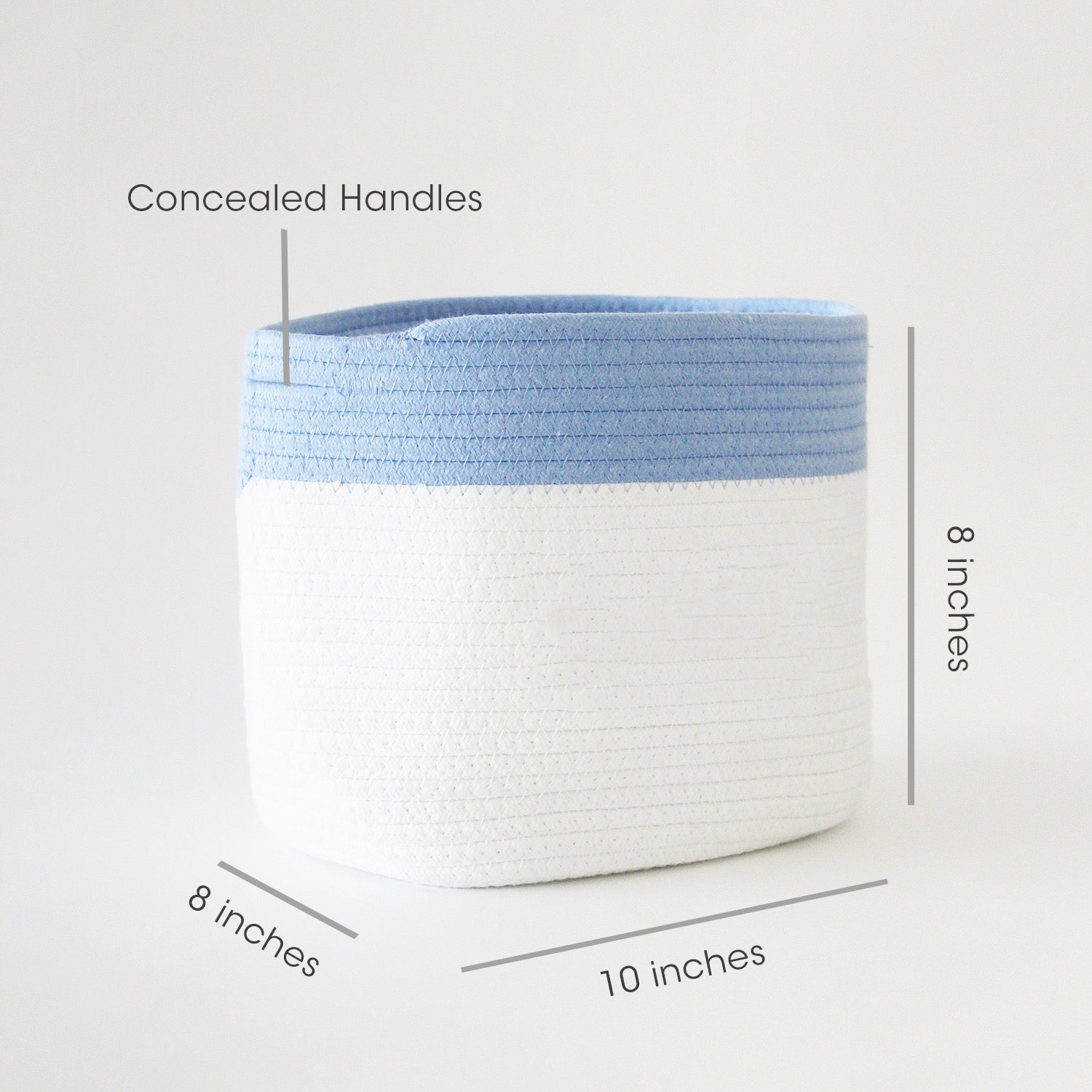 Personalized Storage Basket - Small - Sailor Theme - Blue