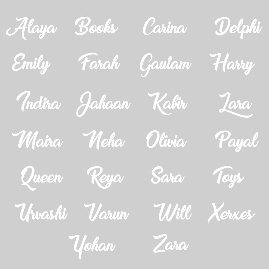 Personalized Storage Box - Bow Theme