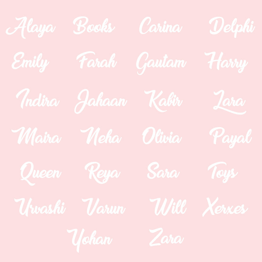 Personalized Storage Box - Pink
