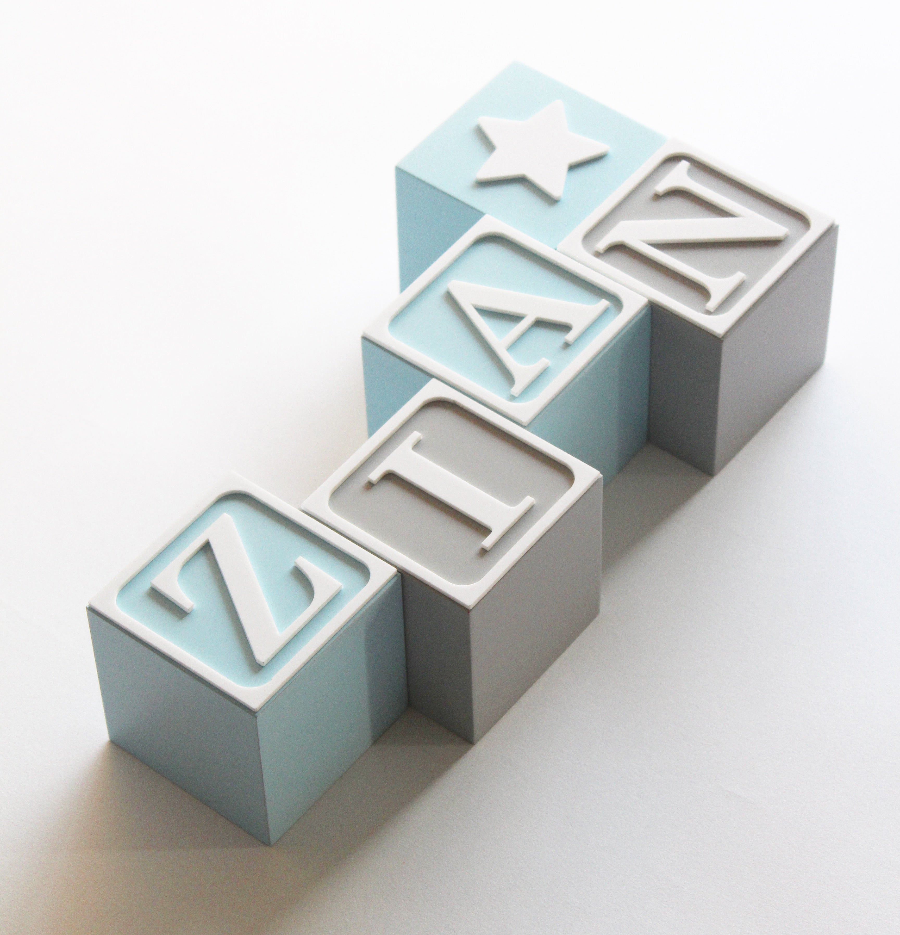 Name Blocks - Vintage