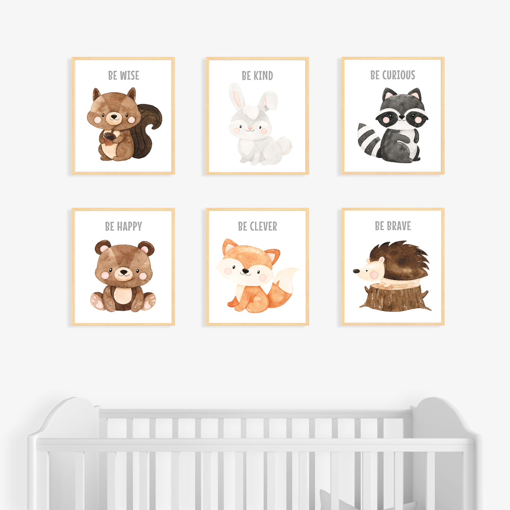 Woodland Theme Frames Set